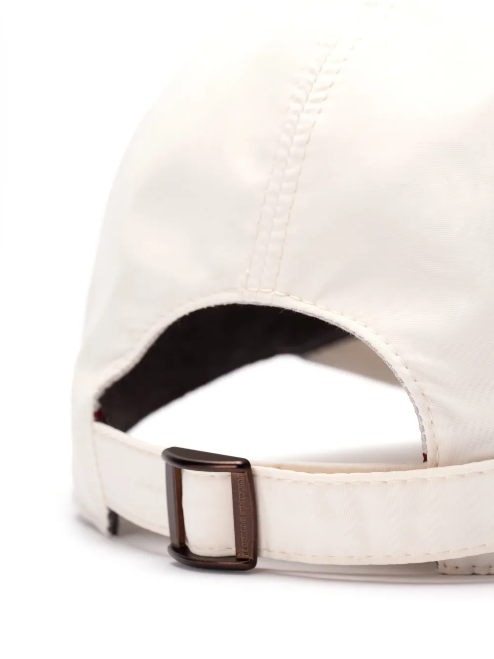 Brunello Cucinelli Honkbalpet met logo Beige