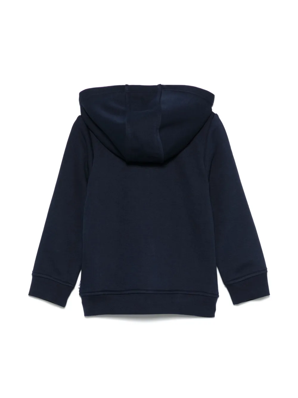 BOSS Kidswear Hoodie met logoprint - Blauw