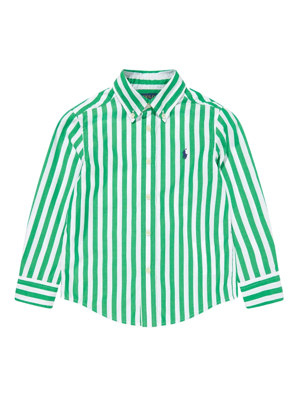 POLO RALPH LAUREN KIDS Gestreept shirt Groen