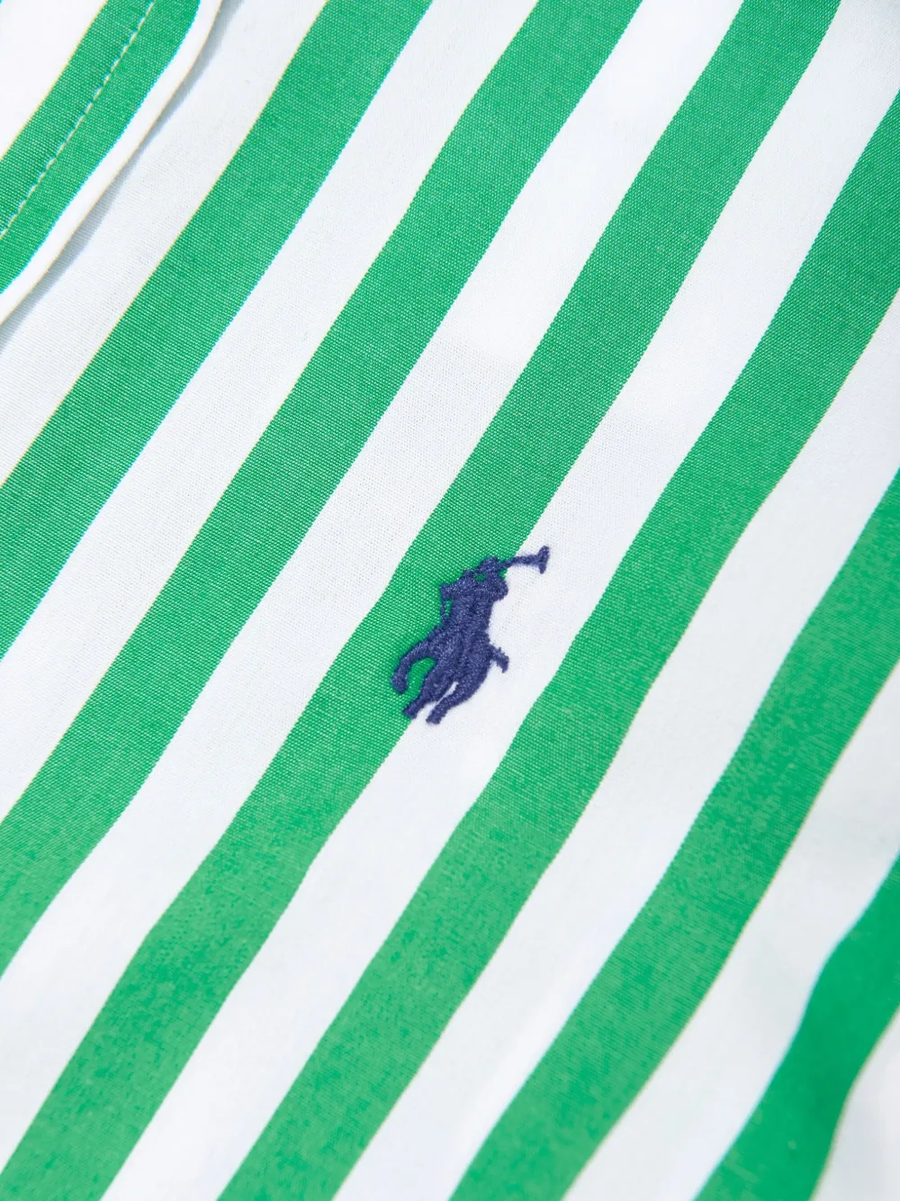 POLO RALPH LAUREN KIDS Gestreept shirt Groen