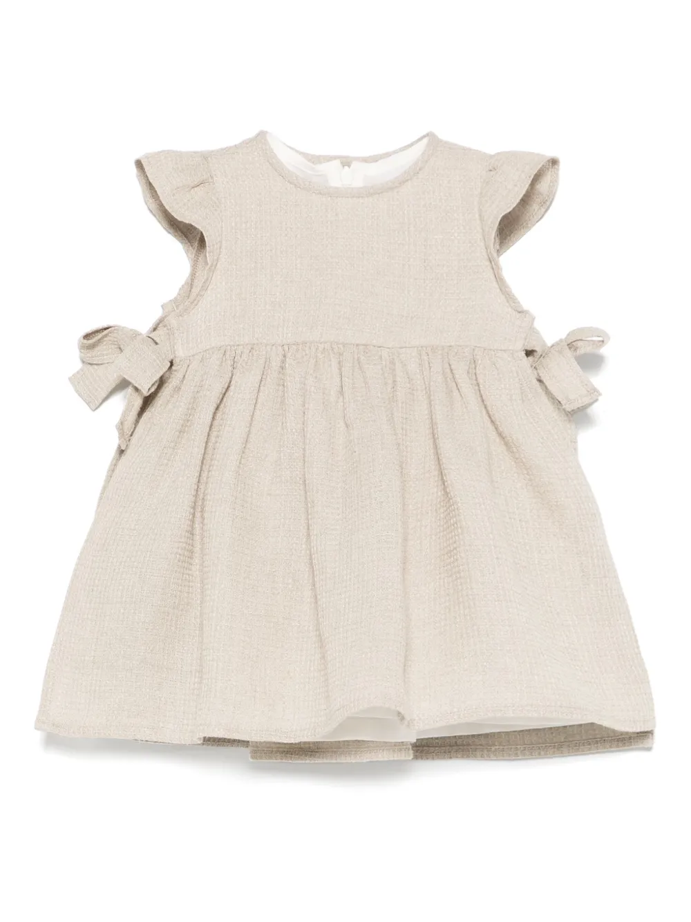 Il Gufo linen sleeveless dress | Neutrals | Image 1