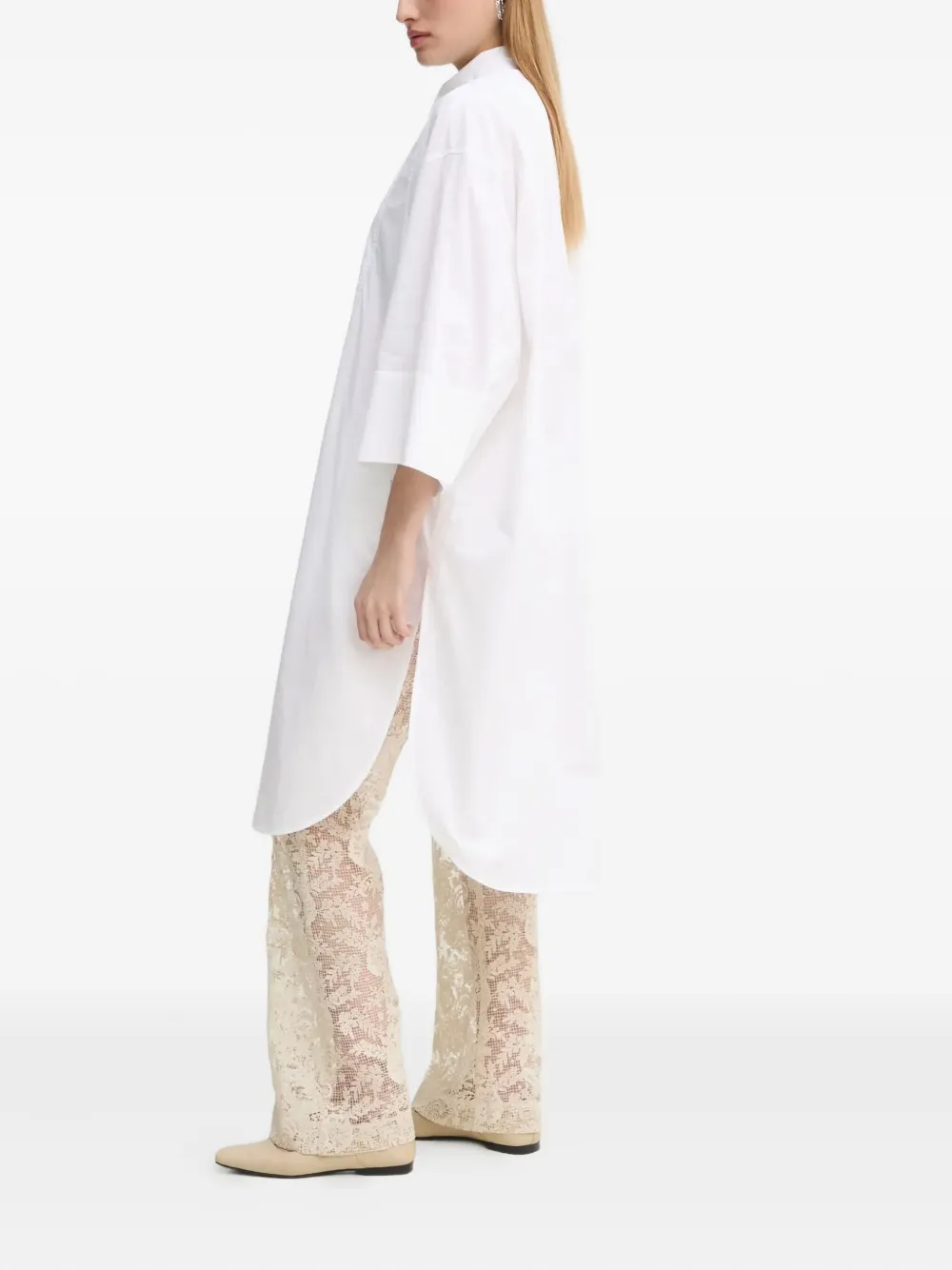 Day Birger Et Mikkelsen pocket-detail shirt dress - Wit