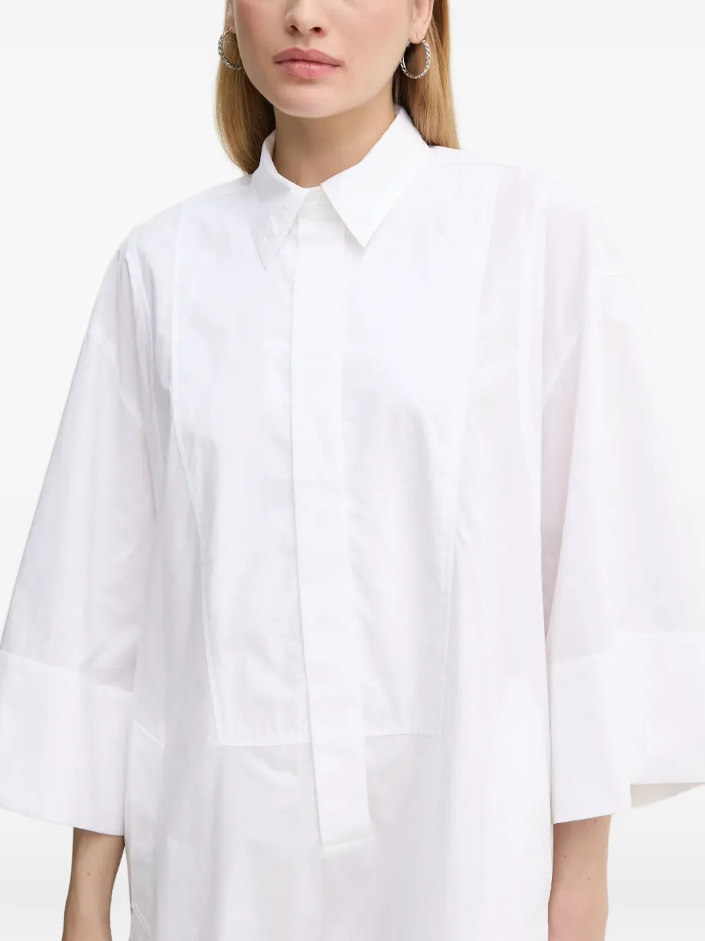 Day Birger Et Mikkelsen Pocket-detail Shirt Dress In White
