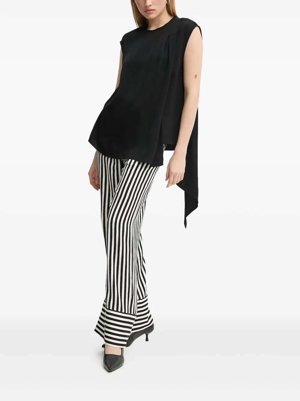 Day Birger Et Mikkelsen draped-shoulder top | Black | Image 1