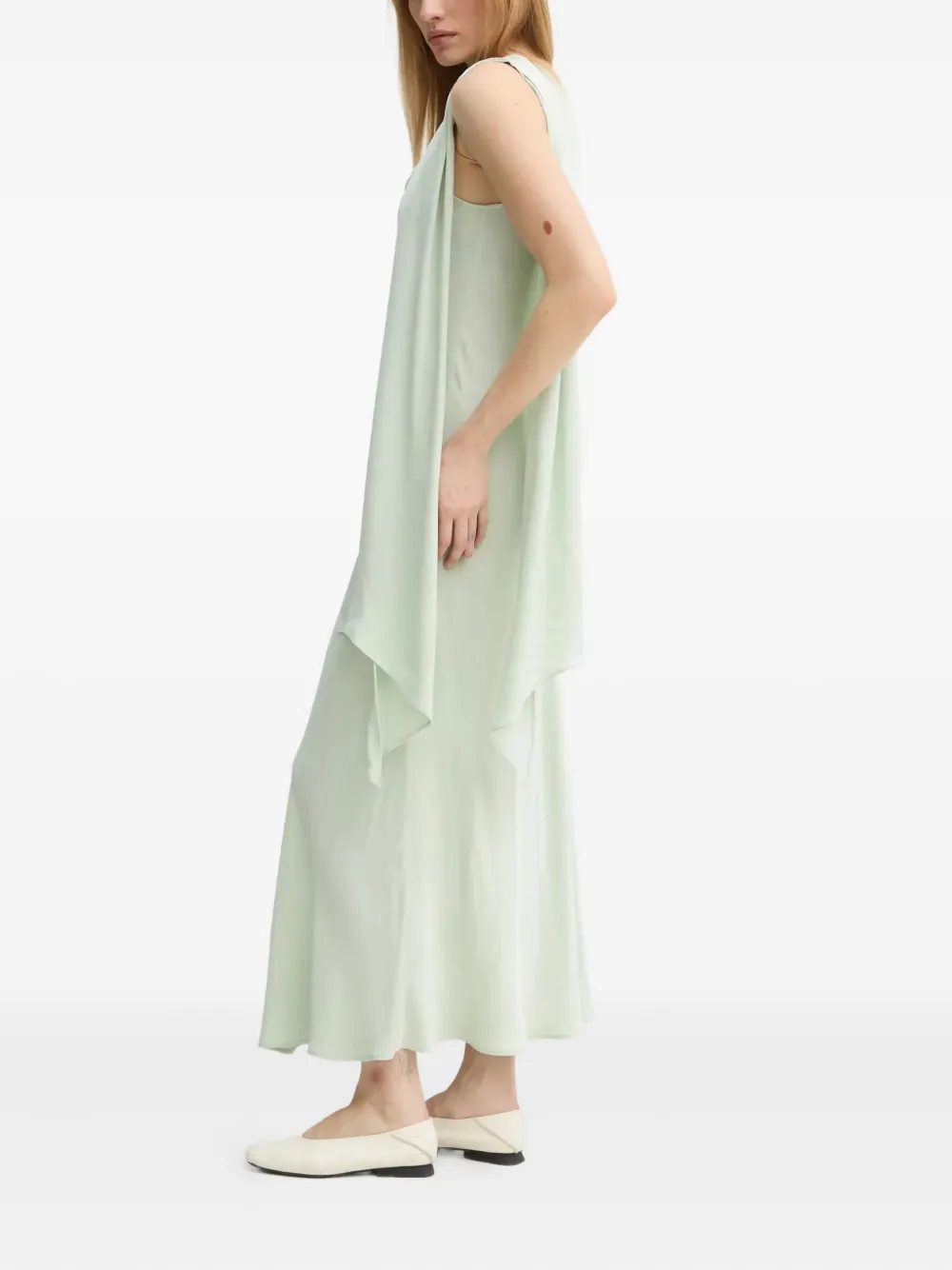 Day Birger Et Mikkelsen Maxi-jurk met V-hals - Groen