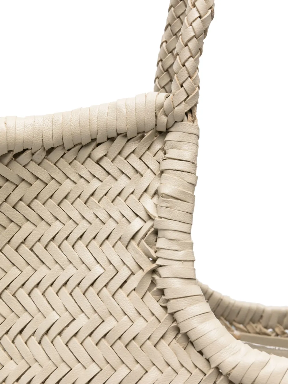 Dragon Diffusion Ns Diagonal Triple Jump Tote Bag In White