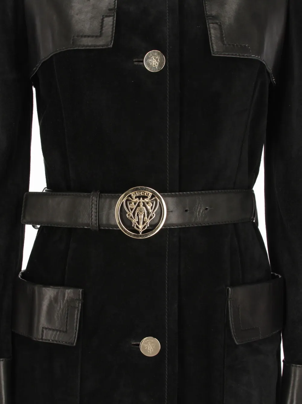 Gucci Pre-Owned Trench con cintura anni 2010 | Cappotti Pre-owned | Image 3