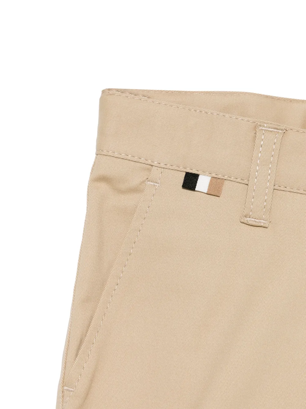 BOSS Kidswear Katoenen shorts Beige