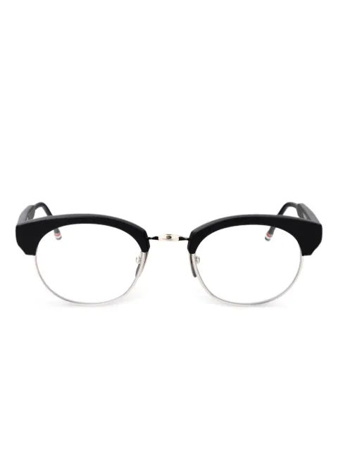 Thom Browne Eyewear lentes con armazón ovalada