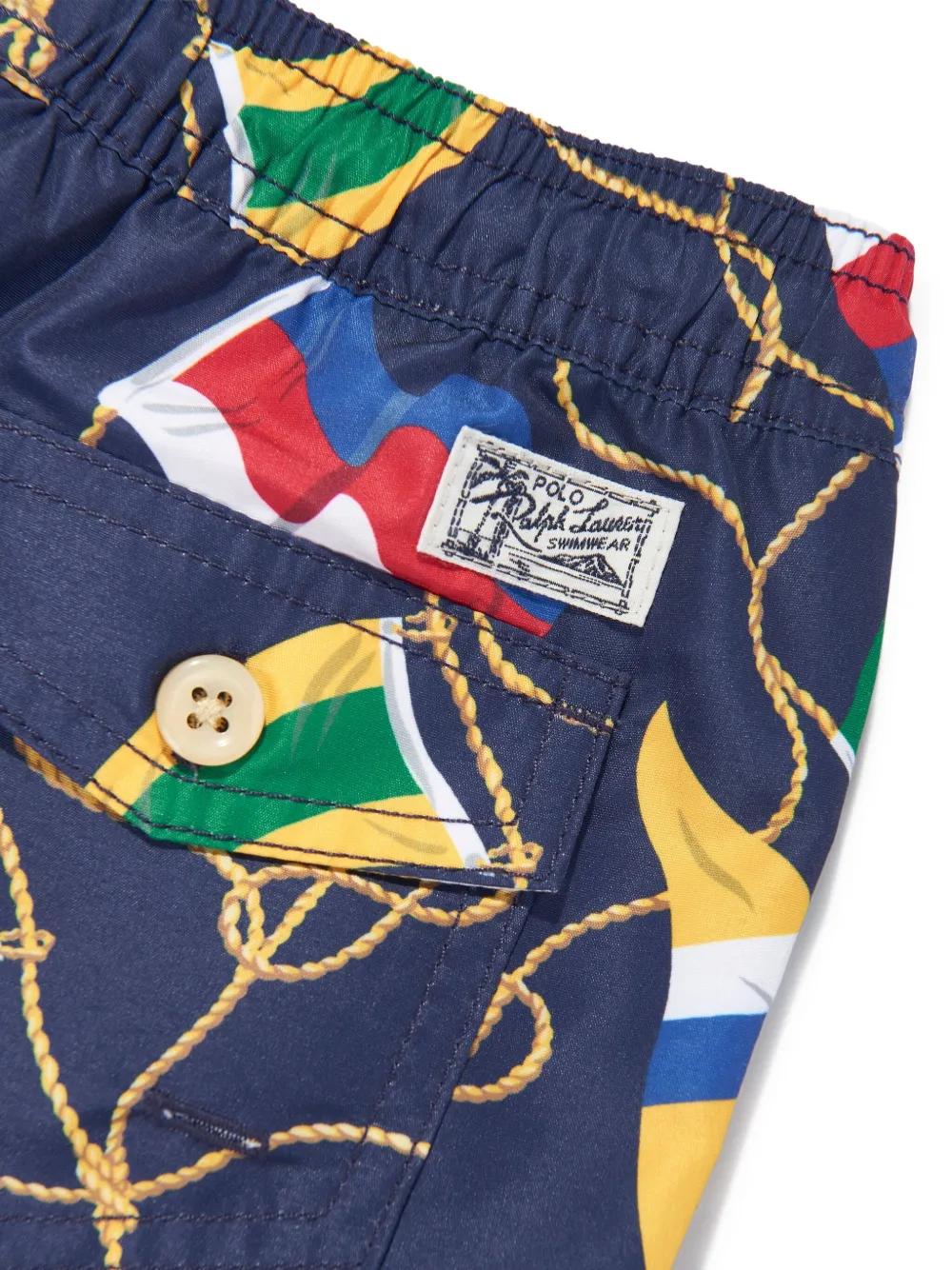 POLO RALPH LAUREN KIDS Signal Flags zwembroek Blauw