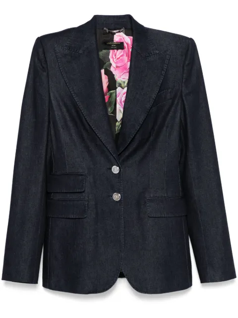 Dolce & Gabbana denim blazer