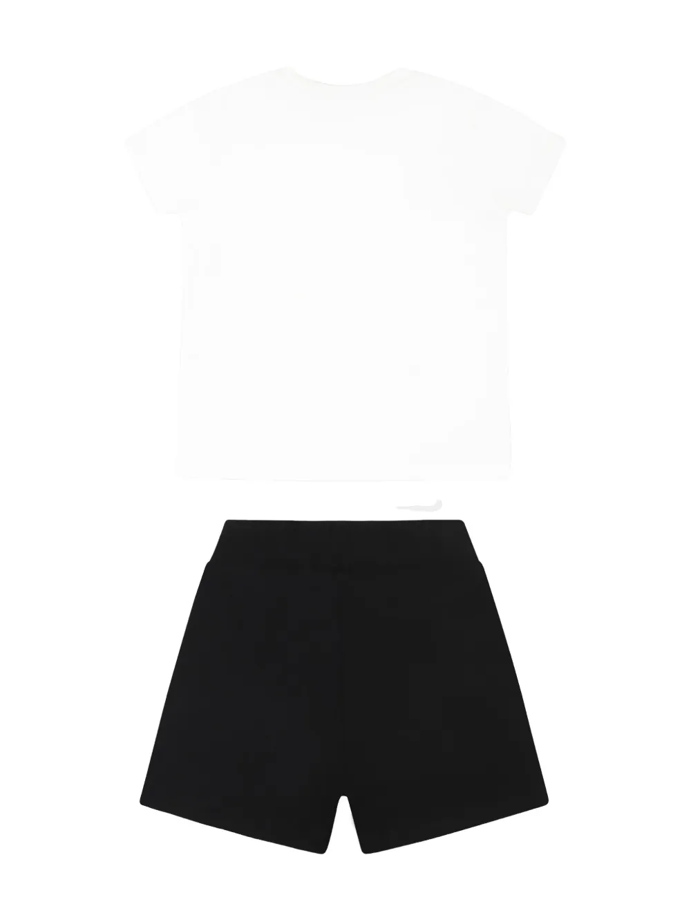MSGM Kids Katoenen top en shorts Zwart