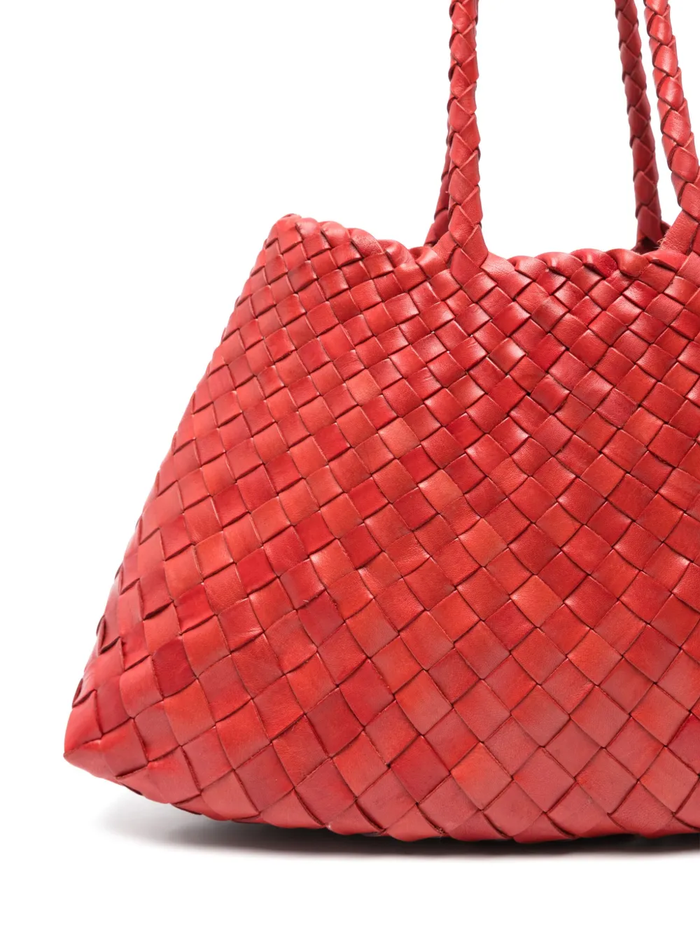 Dragon Diffusion Small Santa Croce Tote Bag In Red