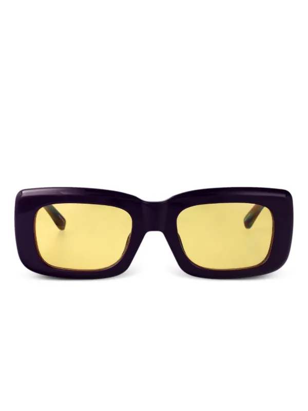 The Attico Marfa Sunglasses in Black