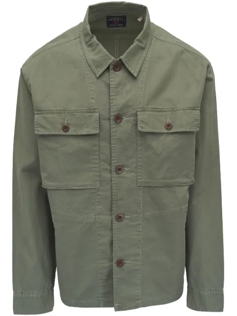 FAHERTY organic cotton-blend shirt jacket