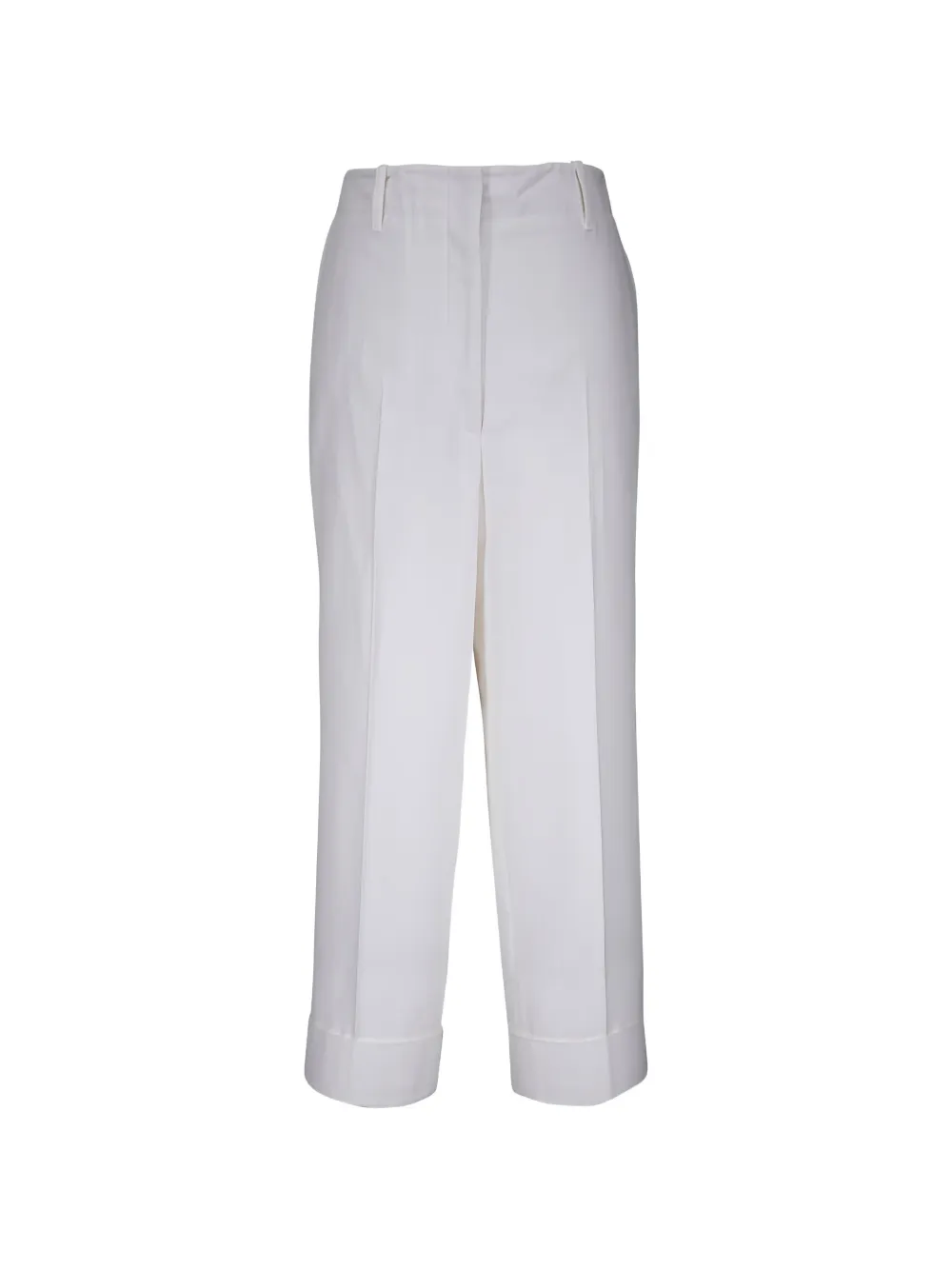 Akris cuffed trousers - Bianco
