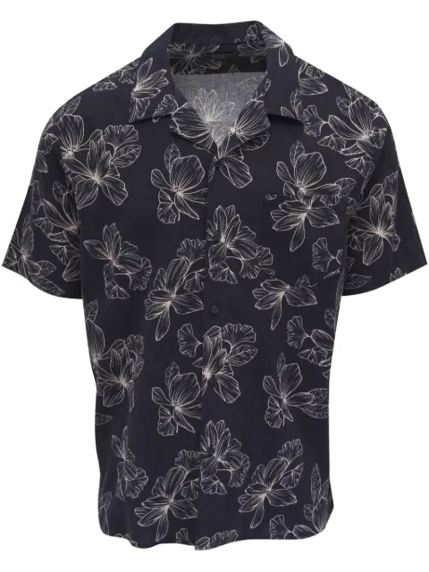 Vince x Neil Barrett floral-print shirt