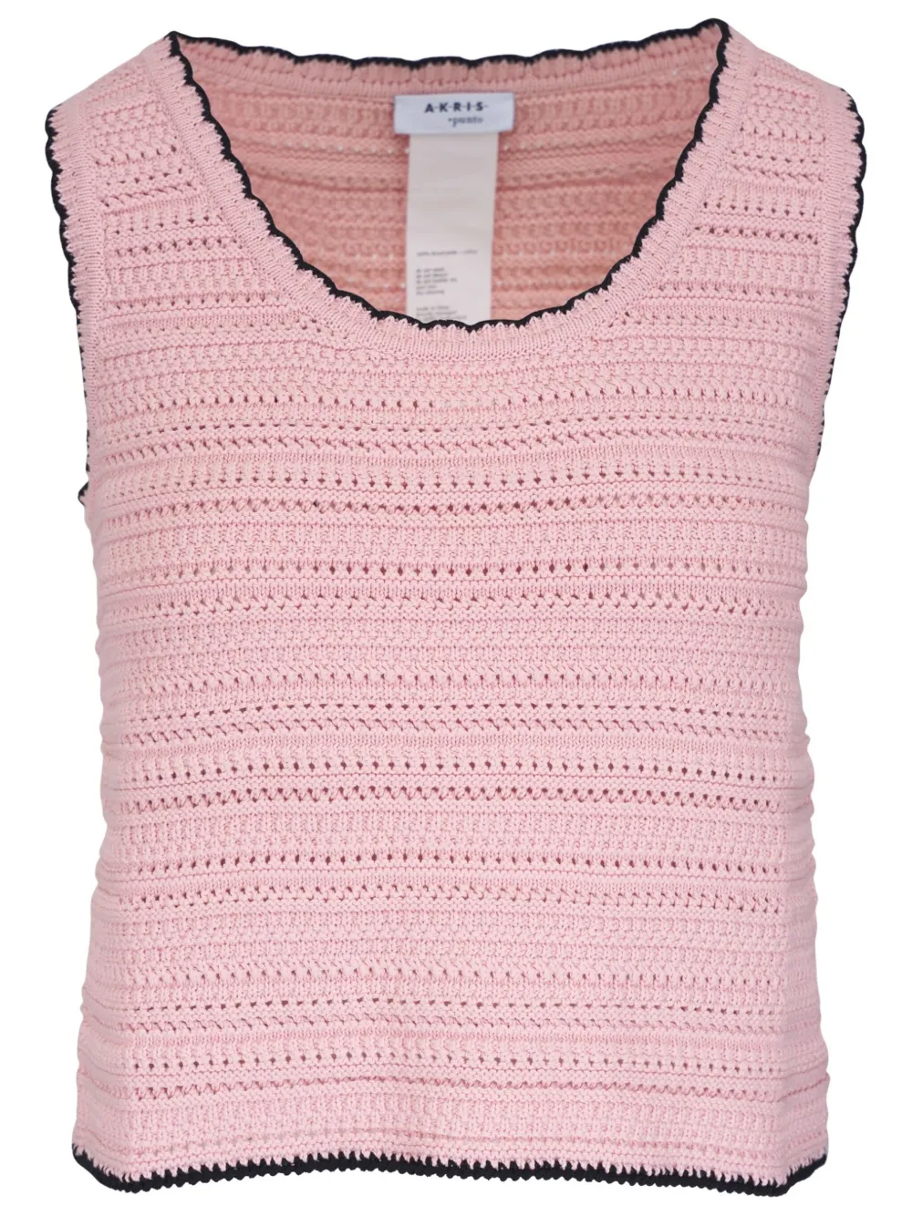 Akris Punto Gebreide spencer Roze
