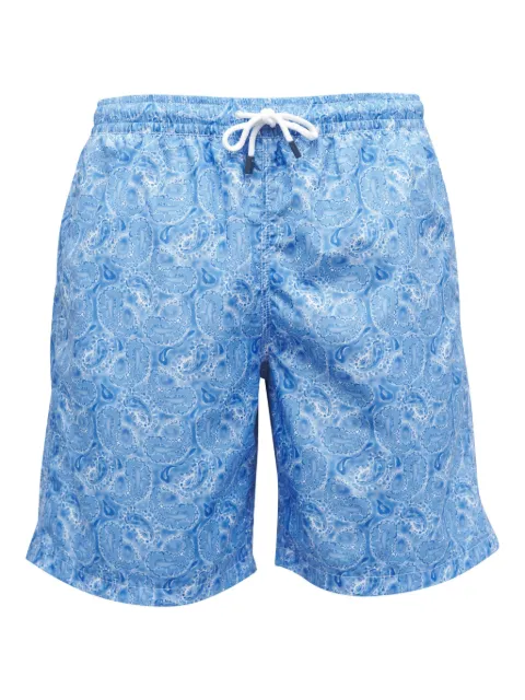 Fedeli shorts de playa con estampado abstracto