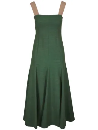 Akris Punto A-line Dress | Green | FARFETCH PT