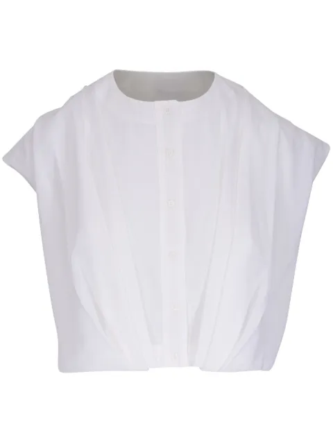Akris top con botones