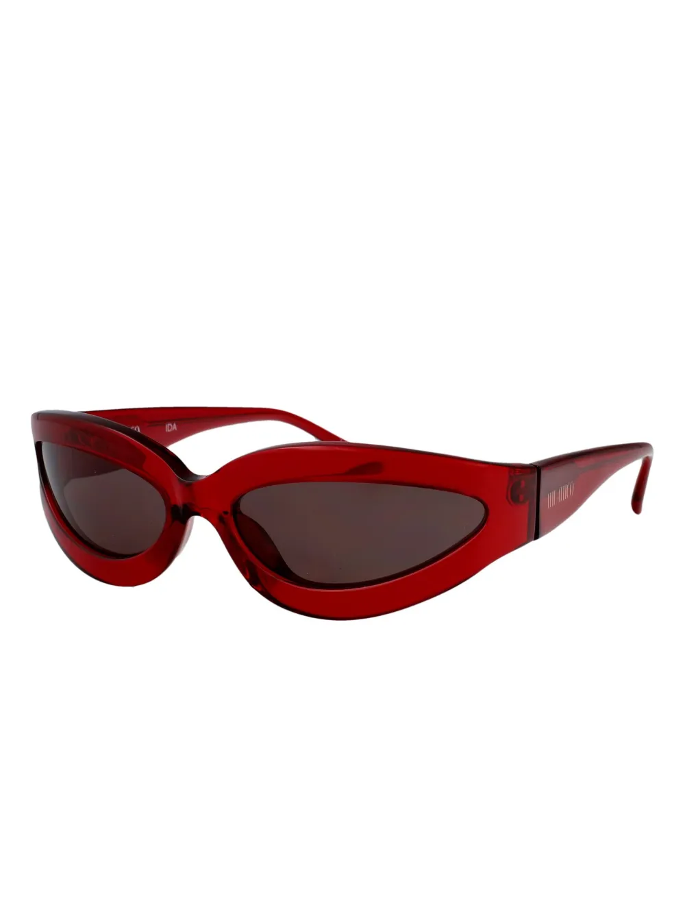 The Attico Ida sunglasses - Rood