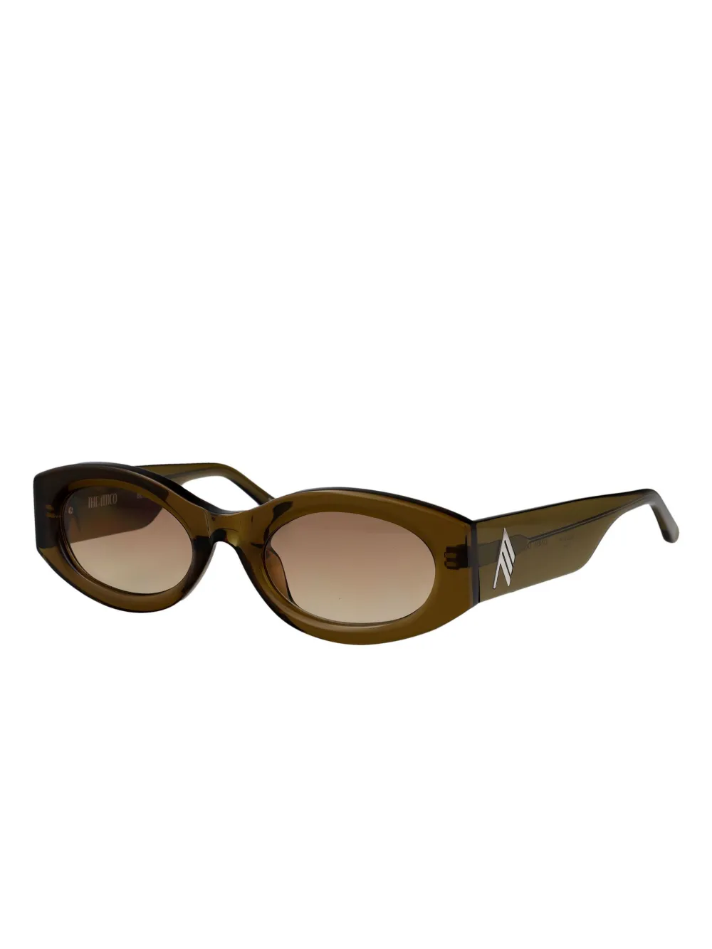 The Attico Berta sunglasses - Groen