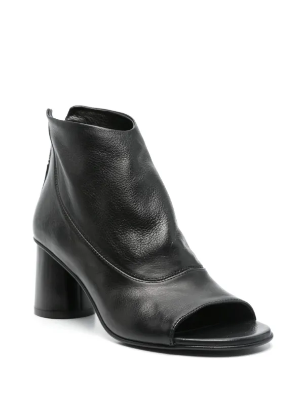 ELENA IACHI サンダル・ミュール ブラック系 Elena Iachi レザーサンダル | ブラック | FARFETCH JP
