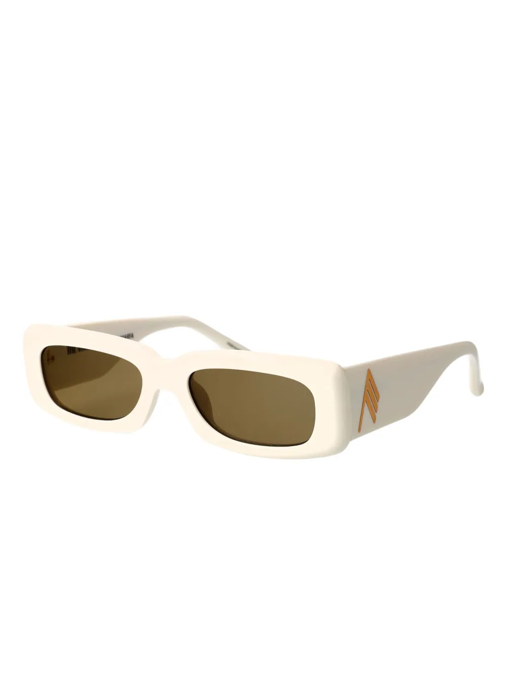 The Attico mini Marfa sunglasses - Wit