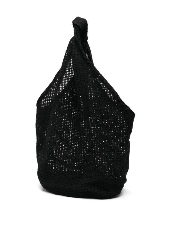 [OUR LEGACY] ドリップ ショルダーバッグ Our Legacy - Drip Bag Real Black Chain Twill