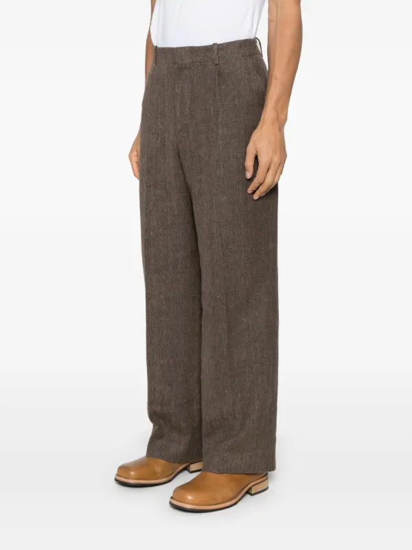 【関税込み】OUR LEGACY ブラウン Borrowed チノパンツ OUR LEGACY Borrowed Chinos | Brown | FARFETCH BH