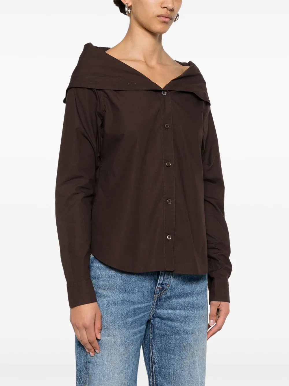 Our Legacy Kaonashi Shirt In Brown