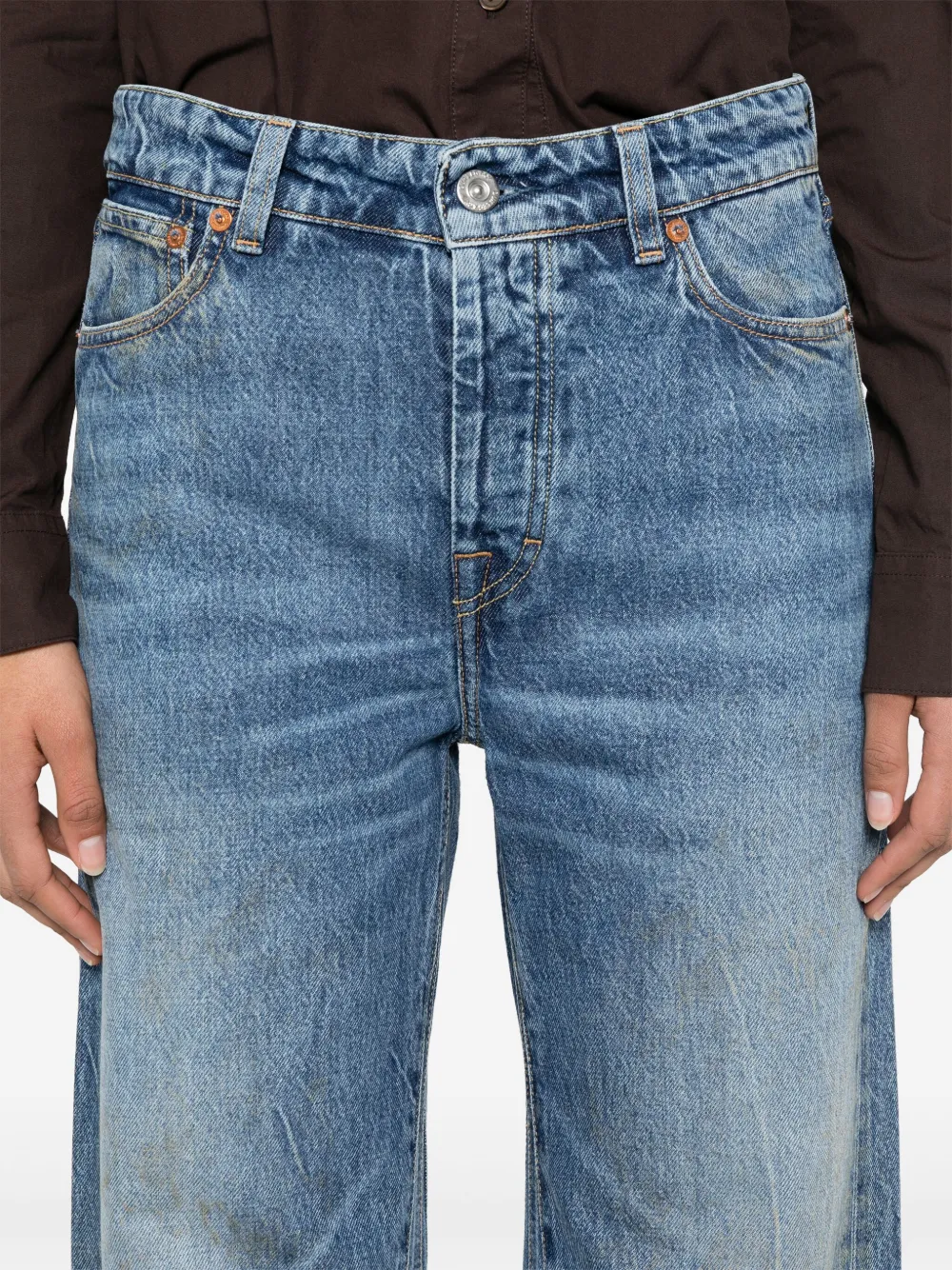 OUR LEGACY Treble Cut jeans Blauw