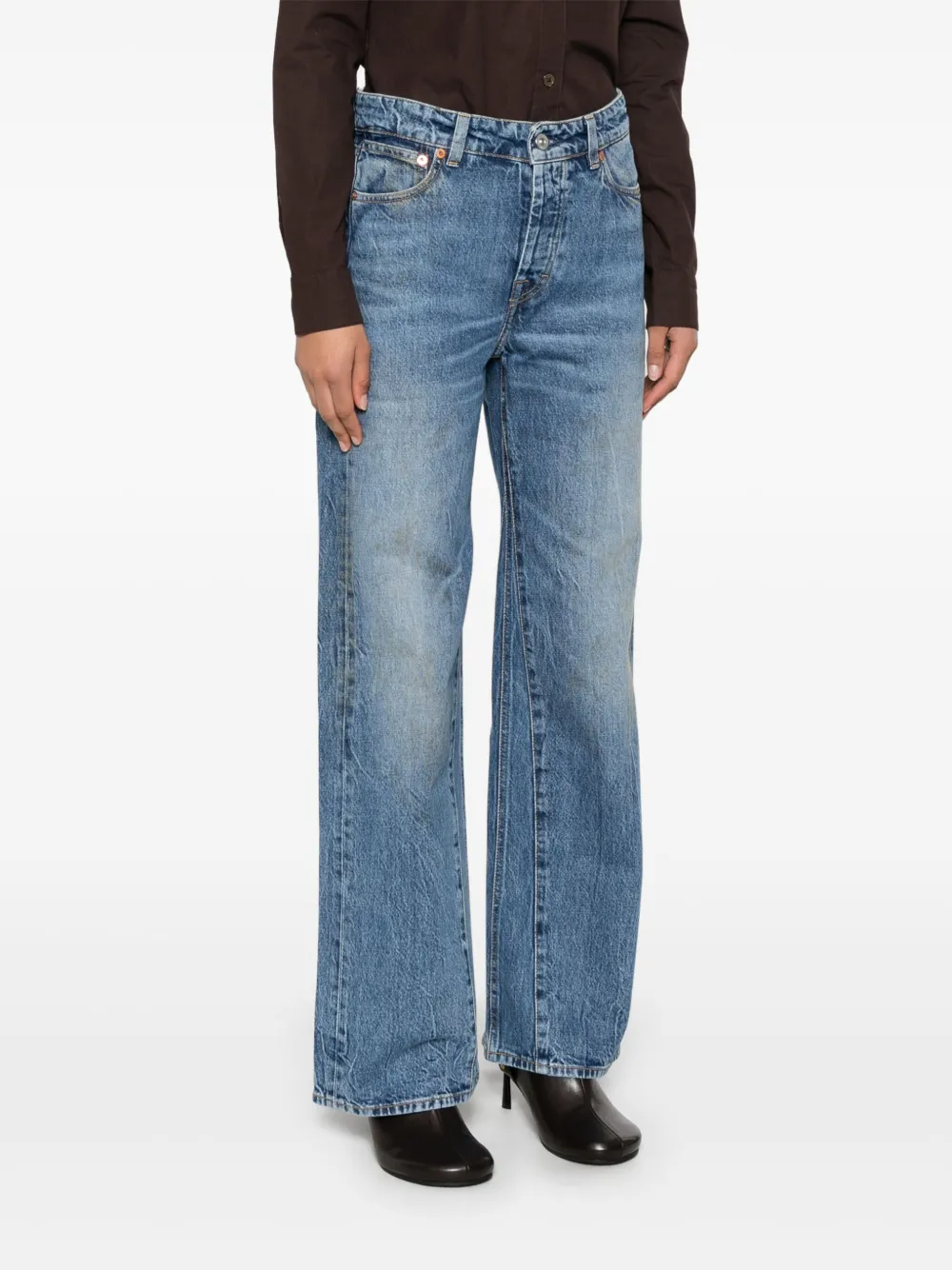 OUR LEGACY Treble Cut jeans Blauw