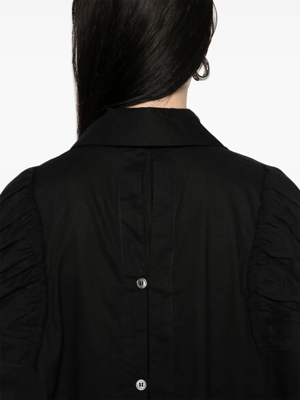 OUR LEGACY Gale mini-jurk Zwart