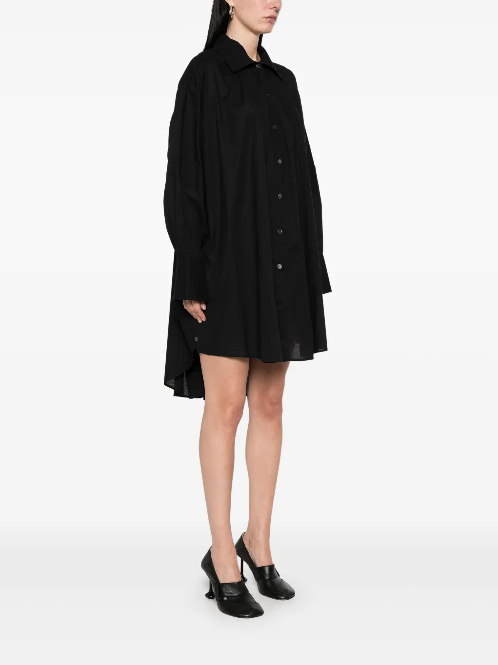 OUR LEGACY Gale mini-jurk Zwart