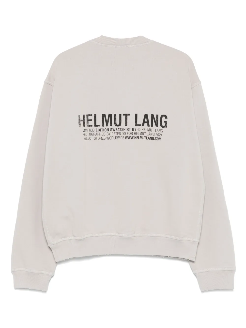 Helmut Lang Sweater met Dumbo-ansichtkaart - Grijs