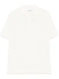 Costumein cut-away-collar polo shirt - White