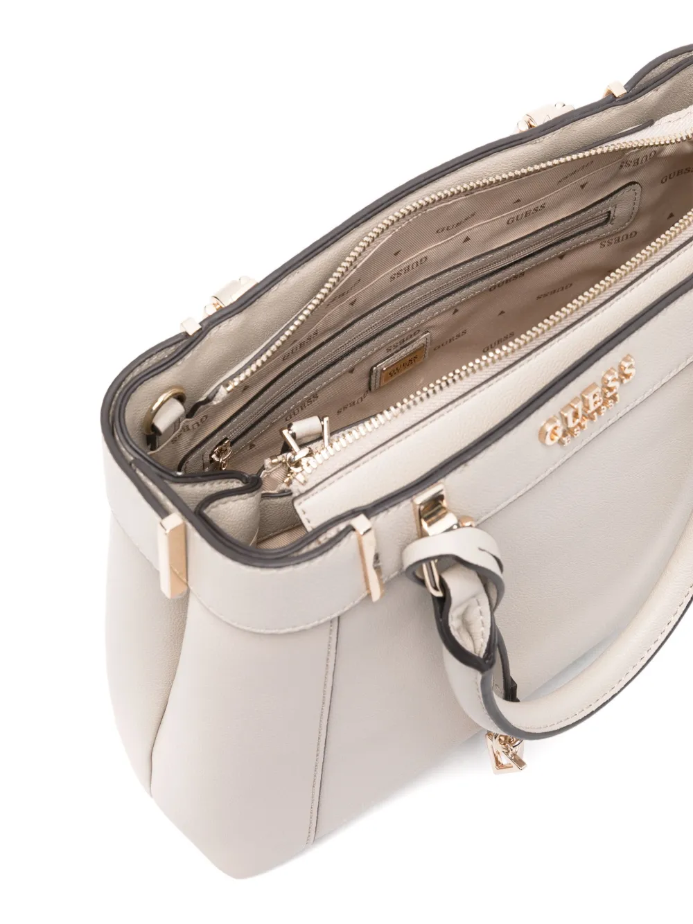 GUESS USA Shopper met logo Beige