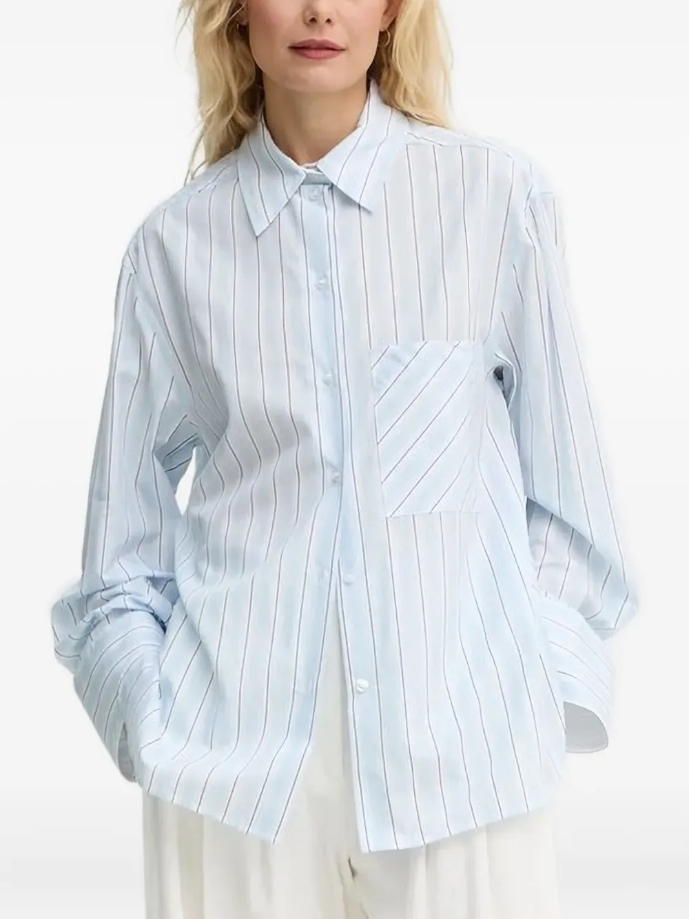 Day Birger Et Mikkelsen striped long-sleeve shirt | Blue | Image 1
