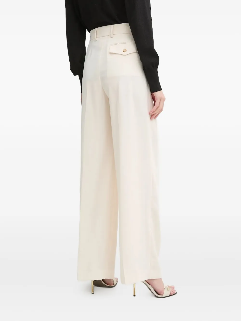 Day Birger Et Mikkelsen pleated high-waisted trousers - Beige