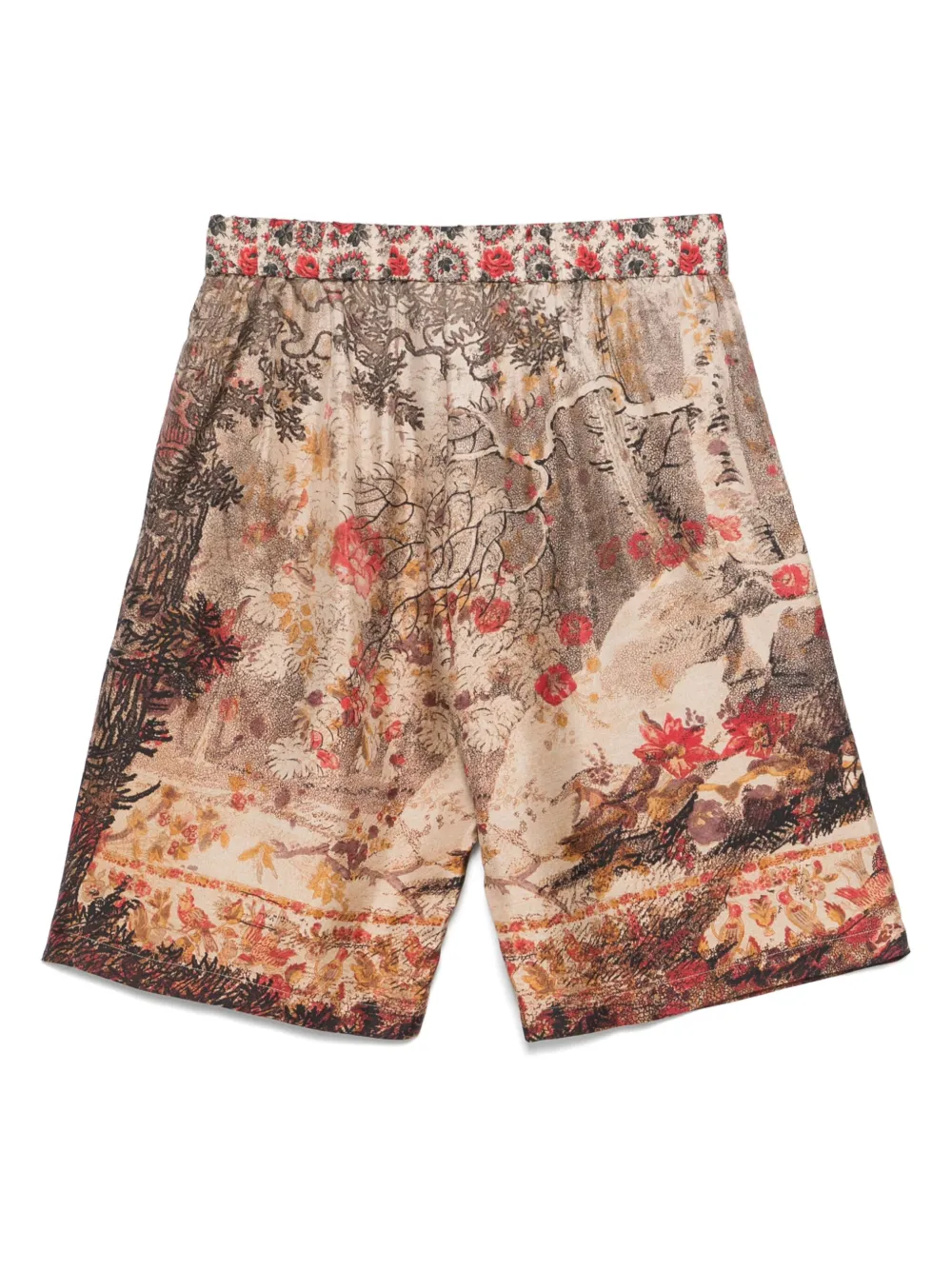 Pierre-Louis Mascia silk shorts - Beige