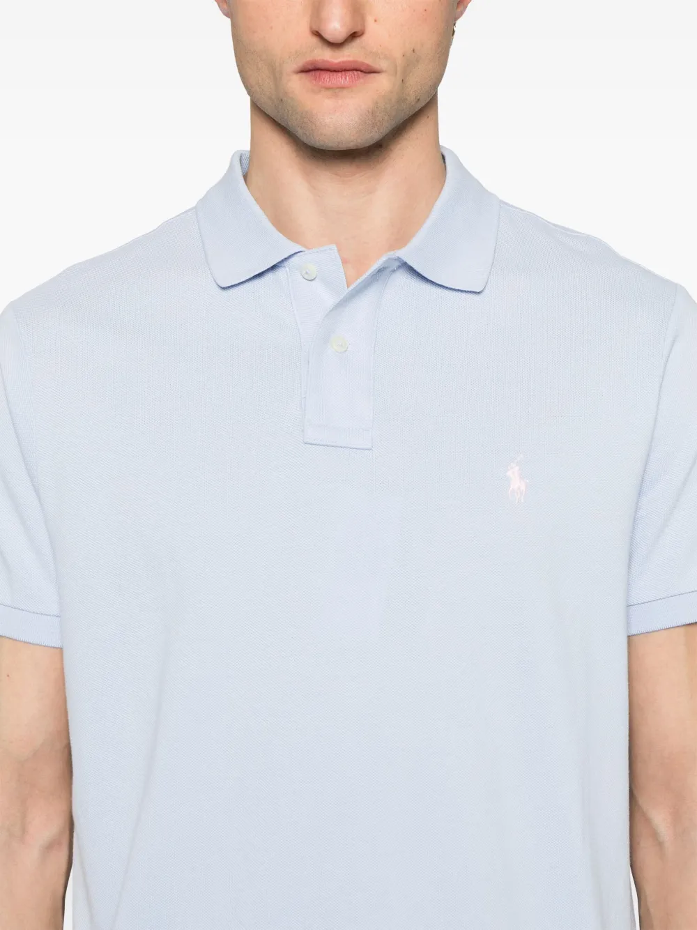 Polo Ralph Lauren Short-sleeve Polo Shirt In Blue