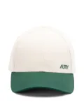 Autry logo-embroidered cap - Neutrals