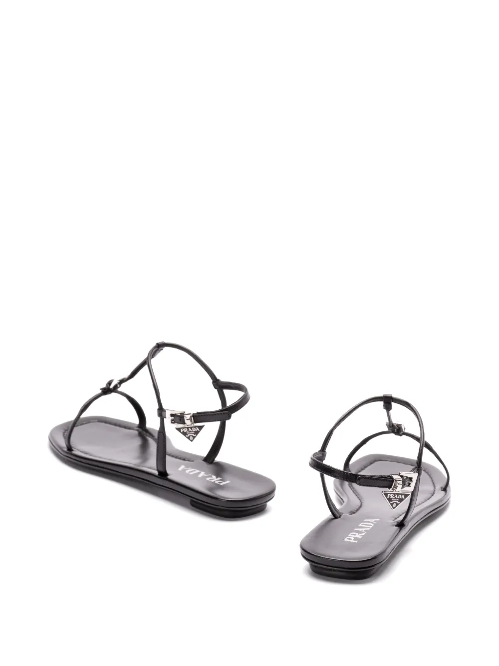 Prada Sandalen met bandje Zwart