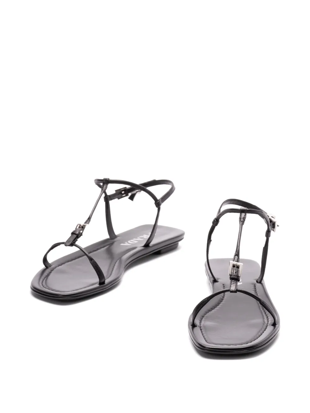 Prada Sandalen met bandje - Zwart