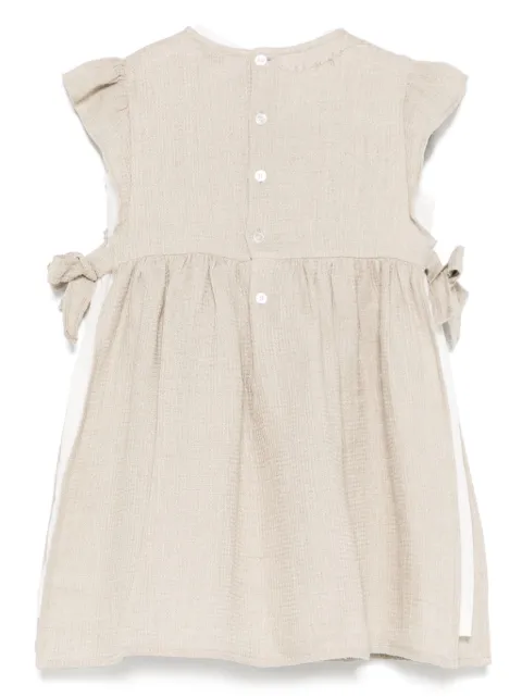 Il Gufo linen sleeveless dress
