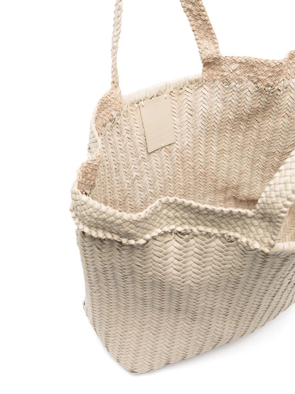 DRAGON DIFFUSION Oversized shopper Beige