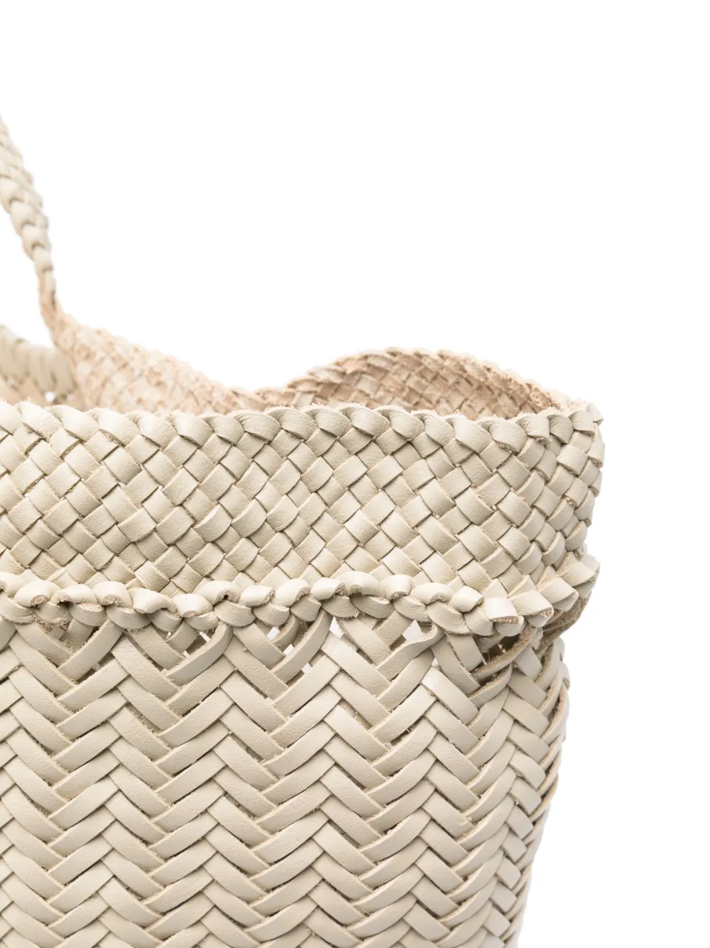 DRAGON DIFFUSION Oversized shopper Beige