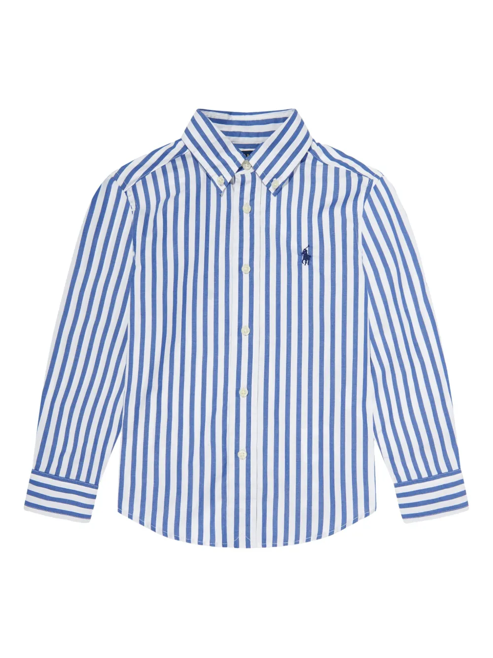 POLO RALPH LAUREN KIDS Gestreept shirt Blauw
